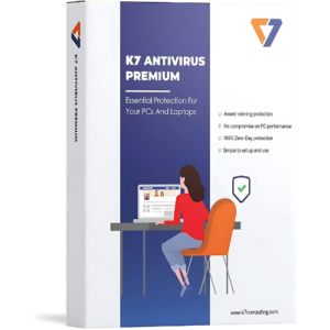 K7 antivirus premium 1 Pc 1 Year