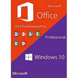 Office 2019 Pro And Windows 10 Professional Combo Retail License Keys- Digital Delivery