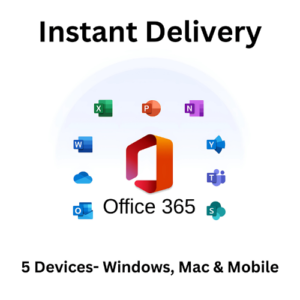 Office 365 Professional Plus – 5 Devices PC/MAC