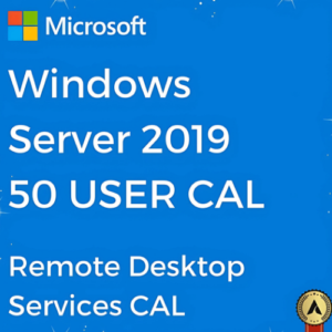 Windows Server 2019 Remote Desktop Services 50 USER Connections Key